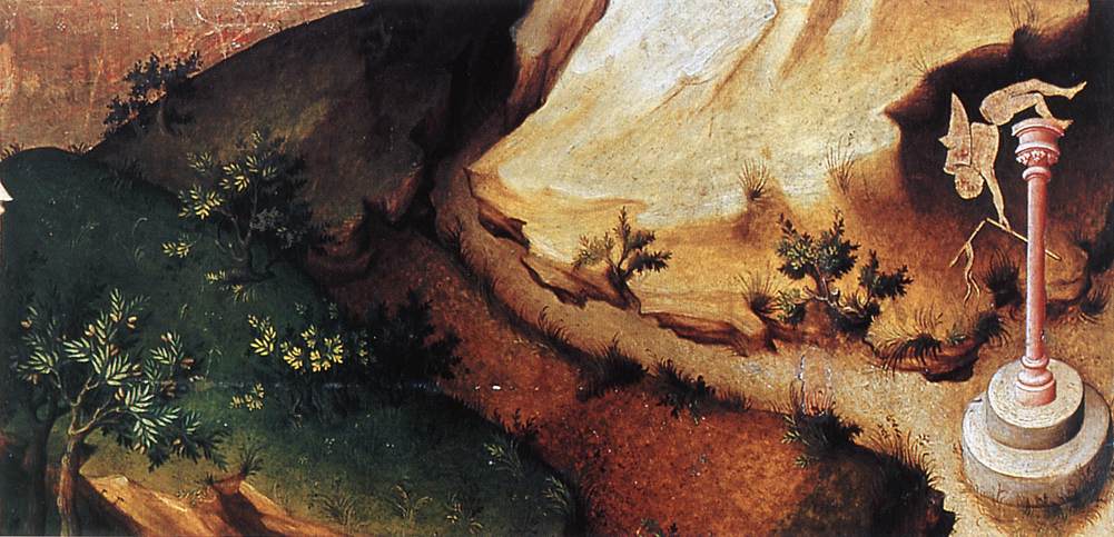 The Flight into Egypt (detail) fge